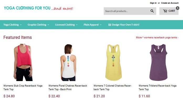 Yoga Clothing for You - 15% Off Coupon never expires!
