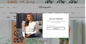 Boutiquefeel - Women Clothing Big Sale.  There Must Be Something You Like. We Have New Arrivals …Deal: Up to 60% off Women Clothing.Save money on things you want with a Boutiquefeel.