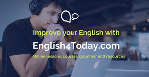 English4Today - English language learning website that has hundreds of resources to help you learn English and a huge community of friends from around the world to learn with.
