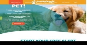  - Lost My Doggie was started to provide an additional and effective way to locate lost & found pets. Shop And Receive $10 Cashback.