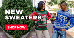 Ugly Christmas Sweater - Save 10% on $75+ Orders. Use code UGLY10!