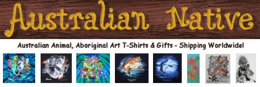 Australian Native T-Shirts Banner
