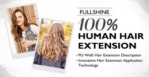 Full Shine Hair - Top10 Hair Extensions Bran.  Enjoy 70% Discount. Human Hair:Natural, Durable, Reusable, Easy Application.