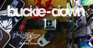 Buckle-Down - High-quality belt buckles and fashion accessories on the cutting edge. From trademark SeatBelt Belts and Keychains to our unbelievably cool Belt Buckles.