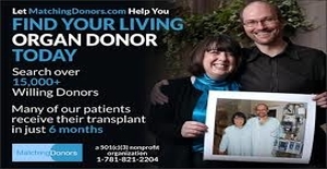 MatchingDonors - Need a Kidney Transplant? | Liver Donors Available | Organ Donor Register