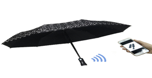  - Meet Kisha – 100% Windproof Smart Umbrella Connected via Bluetooth. Free iOS and Android App. 1 Year Warranty. Free shipping on orders over $100.
