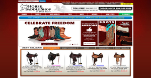 Horse Saddle - View Big Horn saddles at HorseSaddleShop.com