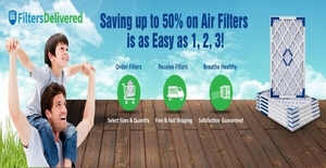 Filters Delivered - Filters Delivered has Air Filters for your AC or furnace. Free shipping and save up to 50% on AC and Furnace Air Filters delivered to your home or business.
