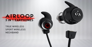 AirLoop - Airloop is the world’s first 3-in-1 modular designed true wireless earphone. With the power of magnetic links, it gives you unlimited choice.