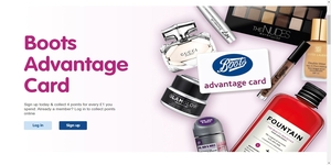 Boots - Boots Advantage Card.Sign up today & Collect 4 points for every £1 you spend